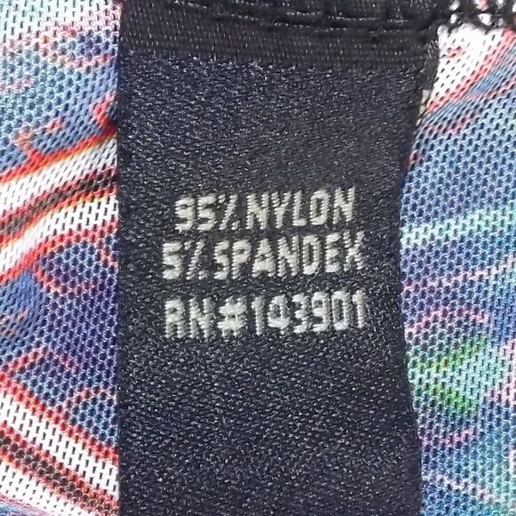 COCO + CARMEN Dress, S/M, Mesh,Color Snake/Paisley Print, Asymmetrical/Sharkbite - Picture 11 of 12